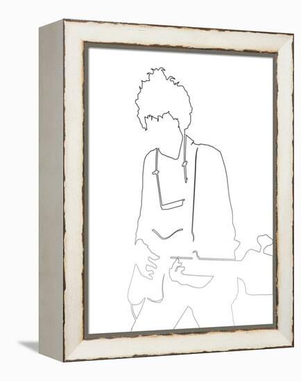 Bob Dylan-Logan Huxley-Framed Stretched Canvas