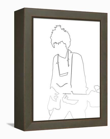 Bob Dylan-Logan Huxley-Framed Stretched Canvas