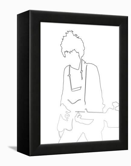 Bob Dylan-Logan Huxley-Framed Stretched Canvas