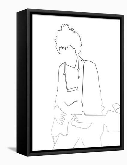 Bob Dylan-Logan Huxley-Framed Stretched Canvas