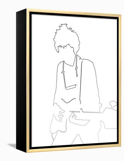 Bob Dylan-Logan Huxley-Framed Stretched Canvas