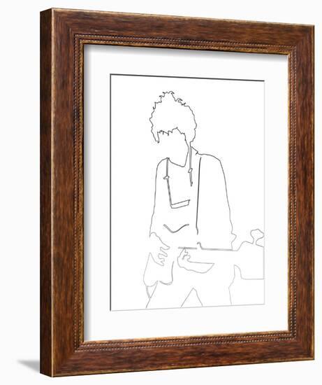 Bob Dylan-Logan Huxley-Framed Art Print