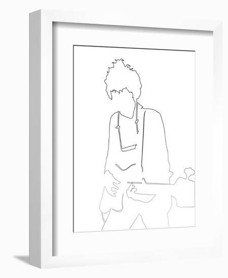 Bob Dylan-Logan Huxley-Framed Art Print