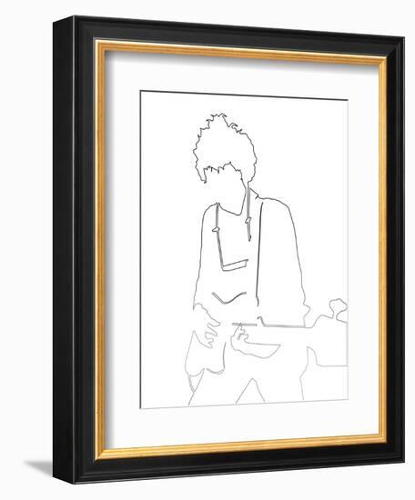 Bob Dylan-Logan Huxley-Framed Art Print