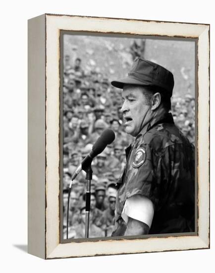 Bob Hope, Entertaining the Troops in Vietnam, ca. Late 1960s-null-Framed Stretched Canvas