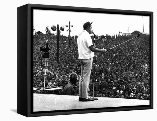 Bob Hope USO-Associated Press-Framed Premier Image Canvas