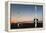 Bob Kerrey Pedestrian Bridge, Missouri River, Omaha, Nebraska, USA-Walter Bibikow-Framed Premier Image Canvas