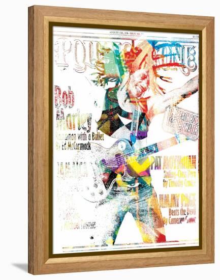 Bob Marley Issue 76 Annimo-null-Framed Stretched Canvas
