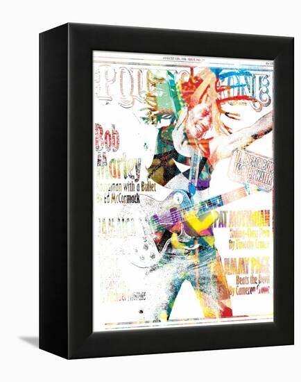Bob Marley Issue 76 Annimo-null-Framed Stretched Canvas