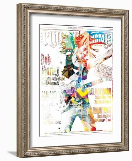 Bob Marley Issue 76 Annimo-null-Framed Art Print