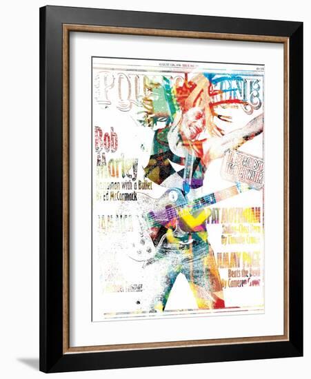 Bob Marley Issue 76 Annimo-null-Framed Art Print