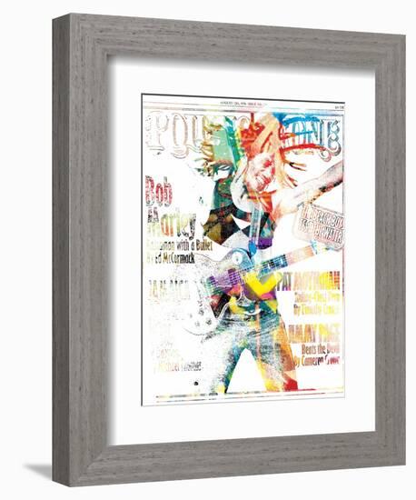 Bob Marley Issue 76 Annimo-null-Framed Premium Giclee Print