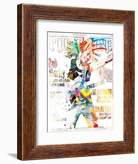 Bob Marley Issue 76 Annimo-null-Framed Premium Giclee Print