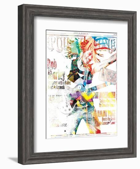 Bob Marley Issue 76 Annimo-null-Framed Art Print