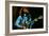 Bob Marley on Stage at Roxy Los Angeles May 26, 1976-null-Framed Photo