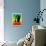 Bob Marley Poster-NaxArt-Framed Stretched Canvas displayed on a wall