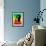 Bob Marley Poster-NaxArt-Framed Premium Giclee Print displayed on a wall