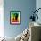 Bob Marley Poster-NaxArt-Framed Premium Giclee Print displayed on a wall