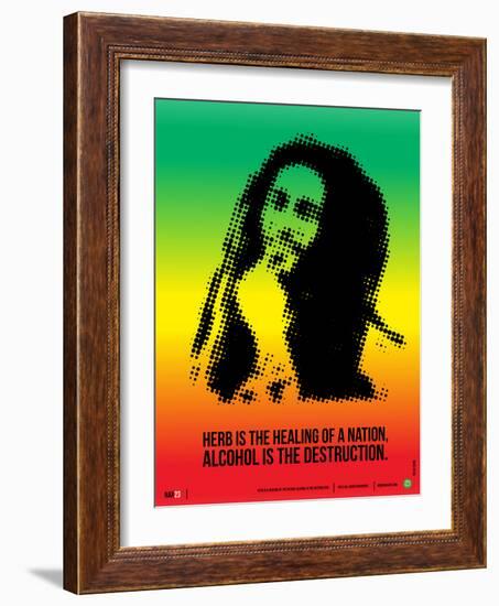 Bob Marley Poster-NaxArt-Framed Art Print