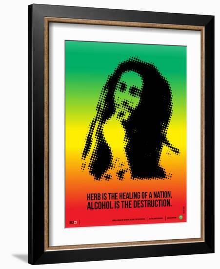 Bob Marley Poster-NaxArt-Framed Art Print