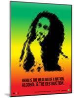 Bob Marley Poster-NaxArt-Mounted Art Print