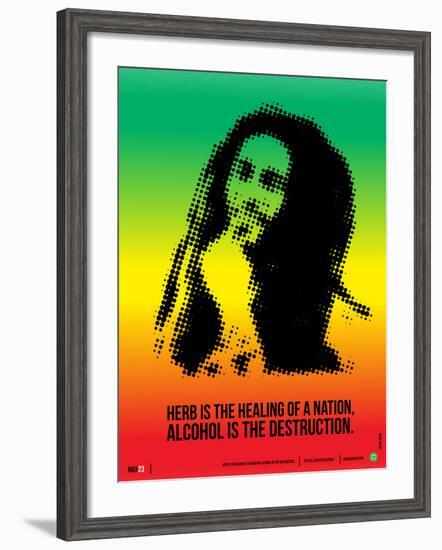 Bob Marley Poster-NaxArt-Framed Art Print