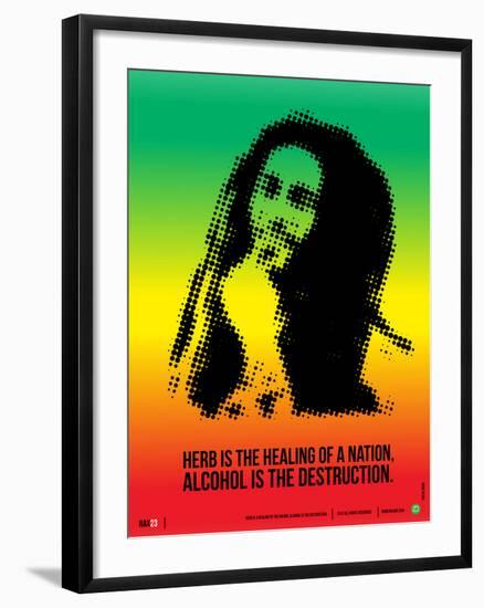 Bob Marley Poster-NaxArt-Framed Art Print