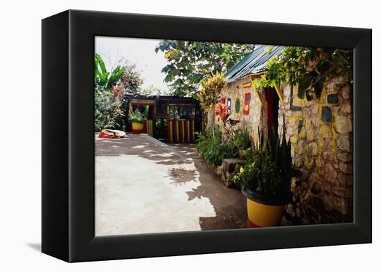 Bob Marley's House, Jamaica-null-Framed Premier Image Canvas