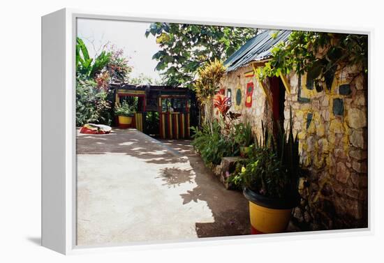 Bob Marley's House, Jamaica-null-Framed Premier Image Canvas