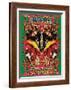 Bob Marley & Stevie Wonder-Dennis Loren-Framed Art Print