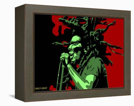 Bob Marley - Stir it Up-Emily Gray-Framed Premier Image Canvas