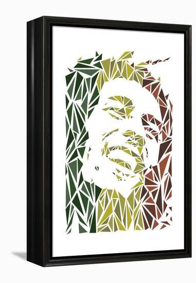 Bob Marley-Cristian Mielu-Framed Stretched Canvas