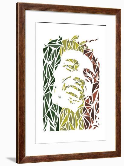 Bob Marley-Cristian Mielu-Framed Premium Giclee Print