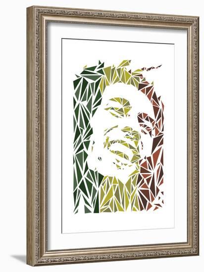 Bob Marley-Cristian Mielu-Framed Art Print