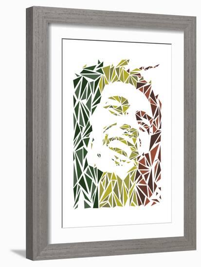 Bob Marley-Cristian Mielu-Framed Art Print