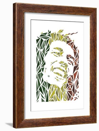 Bob Marley-Cristian Mielu-Framed Art Print