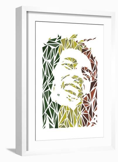 Bob Marley-Cristian Mielu-Framed Art Print