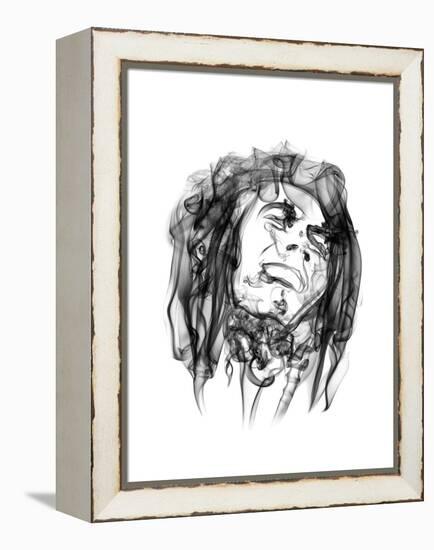 Bob Marley-Octavian Mielu-Framed Stretched Canvas