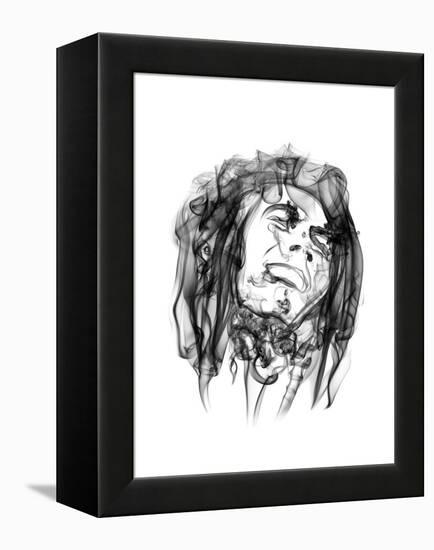 Bob Marley-Octavian Mielu-Framed Stretched Canvas