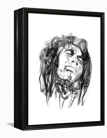 Bob Marley-Octavian Mielu-Framed Stretched Canvas