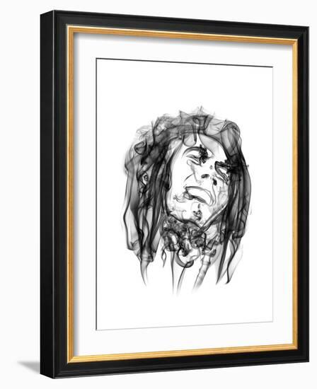 Bob Marley-Octavian Mielu-Framed Premium Giclee Print