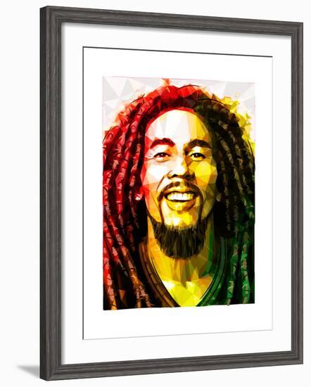 Bob Marley-Enrico Varrasso-Framed Art Print