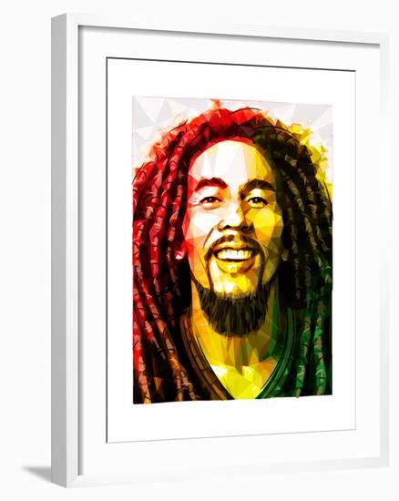 Bob Marley-Enrico Varrasso-Framed Art Print