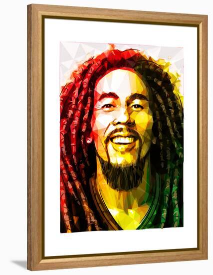 Bob Marley-Enrico Varrasso-Framed Stretched Canvas