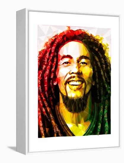 Bob Marley-Enrico Varrasso-Framed Stretched Canvas