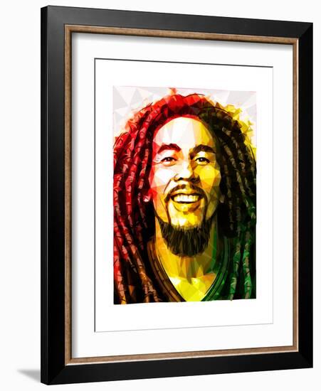 Bob Marley-Enrico Varrasso-Framed Premium Giclee Print