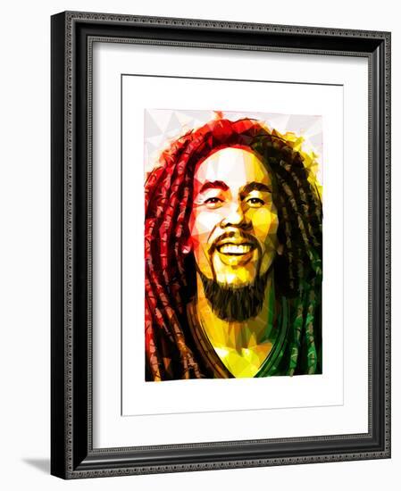 Bob Marley-Enrico Varrasso-Framed Premium Giclee Print