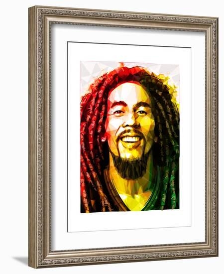 Bob Marley-Enrico Varrasso-Framed Art Print