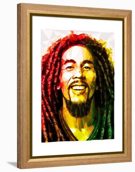 Bob Marley-Enrico Varrasso-Framed Stretched Canvas