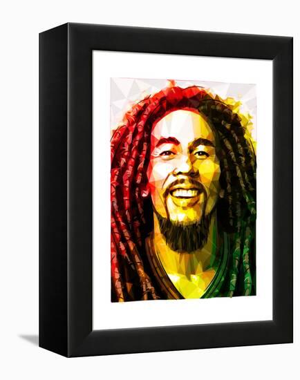 Bob Marley-Enrico Varrasso-Framed Stretched Canvas